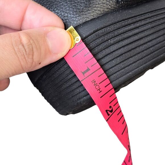 Skechers Womens 6 Arya Mod Squad Black Memory Foam Leather Ankle Wedge Booties - Picture 10 of 15